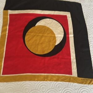 Jean Patou Multicolor Silk neckerchief VINTAGE 
Very good condition